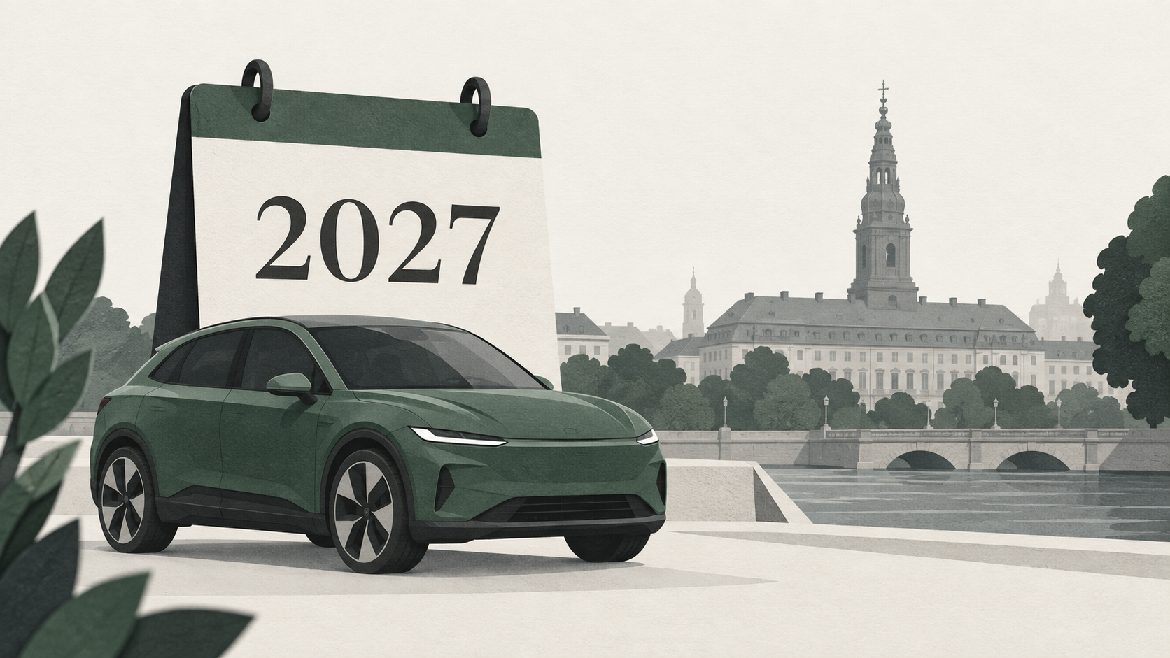 Elbilafgift i 2027: TV 2 erfarer stigning fra nytår